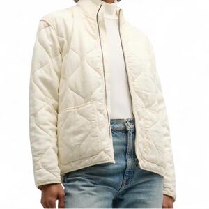 Rails Denver Quilted Utility
Jacket Cream - SIZE M